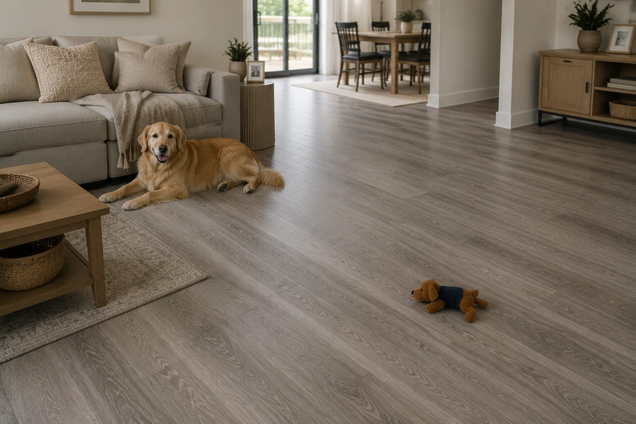 12. Pet-Friendly & Family-Friendly Flooring That Combines Style and Durability
