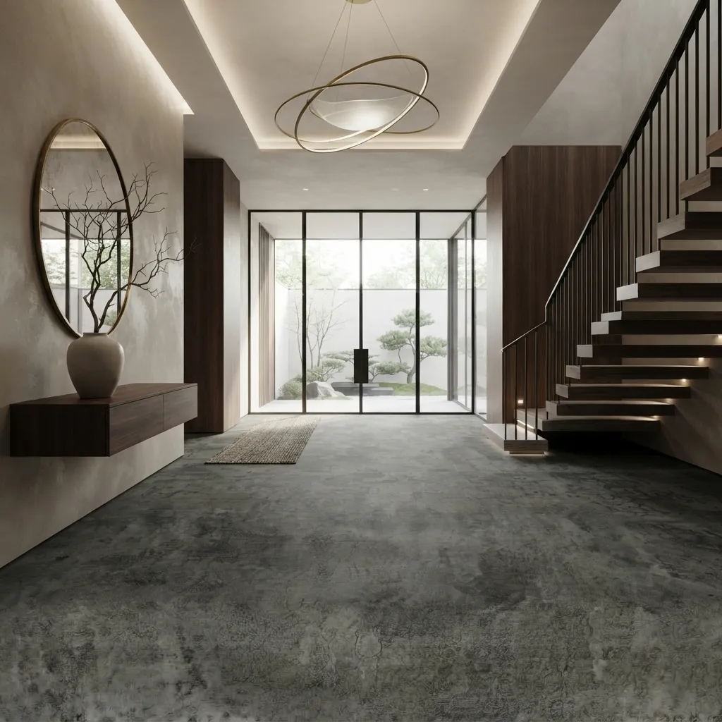 5mm Concrete Grey SPC Flooring
