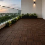 ( Acacia-30x30-Brown ) ZS