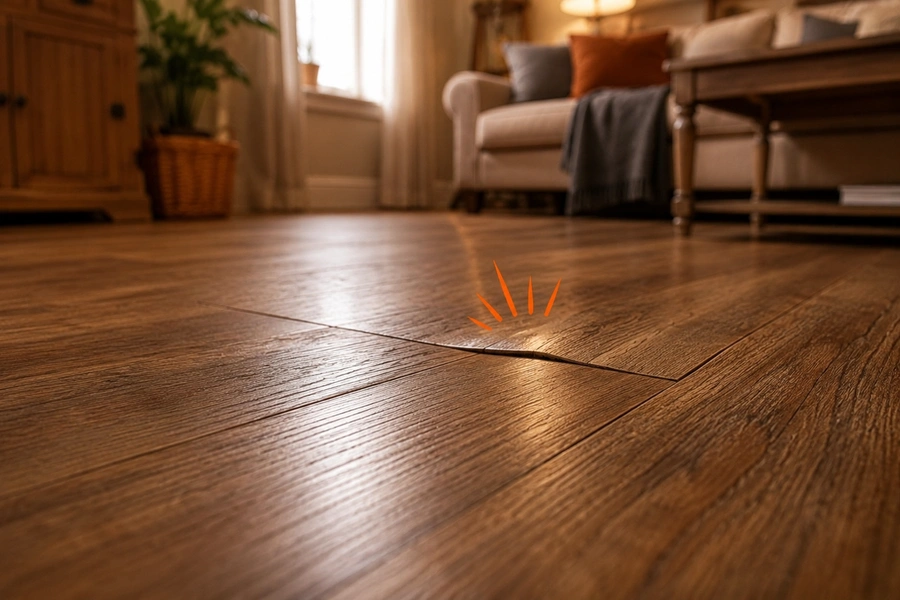 An Uneven Base Beneath the Flooring