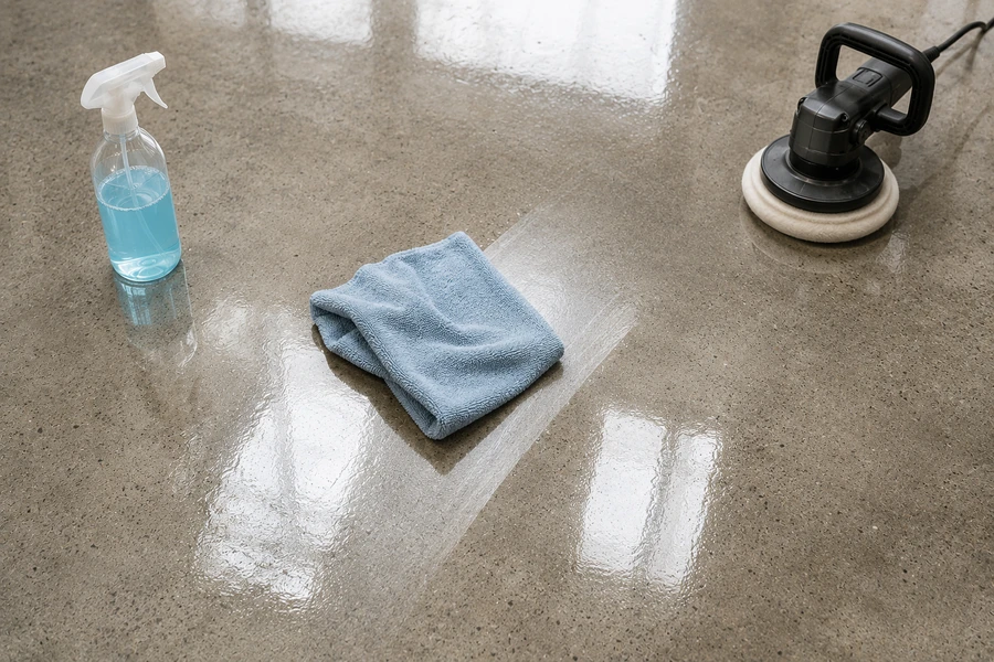 Caring for Polished Concrete