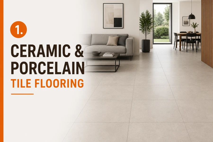 Ceramic & Porcelain Tile Flooring