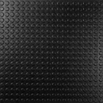 Custom Sized Recycled Studded Rubber Flooring