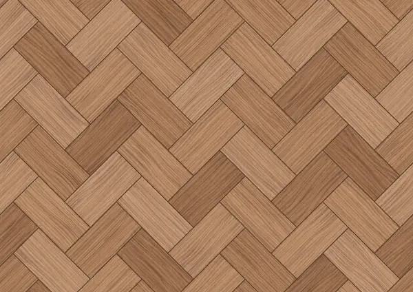 Diagonal pattern flooring