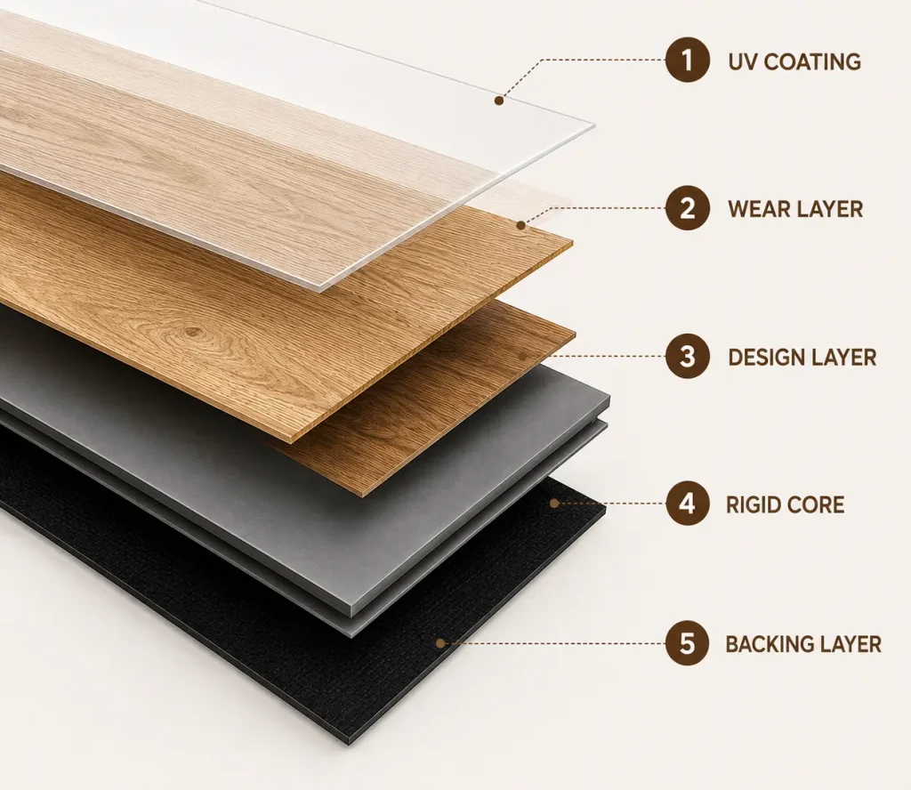 Eco Friendly LVT Flooring Comes in Various Patterns & Styles