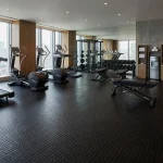 Elegant-black Coin Pattern Rubber Flooring