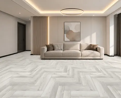 Herringbone LVT Flooring