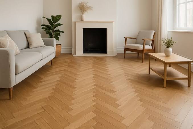 Herringbone Solid Oak Flooring