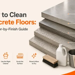 How to Clean Concrete Floors - A Cleaner-by-Finish Guide