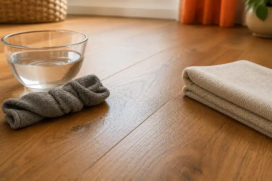 How to Clean Hardwood Floors With Just Water