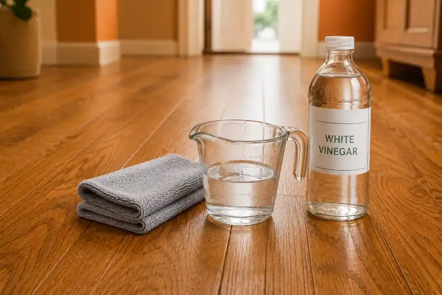 How to Clean Hardwood Floors With Vinegar