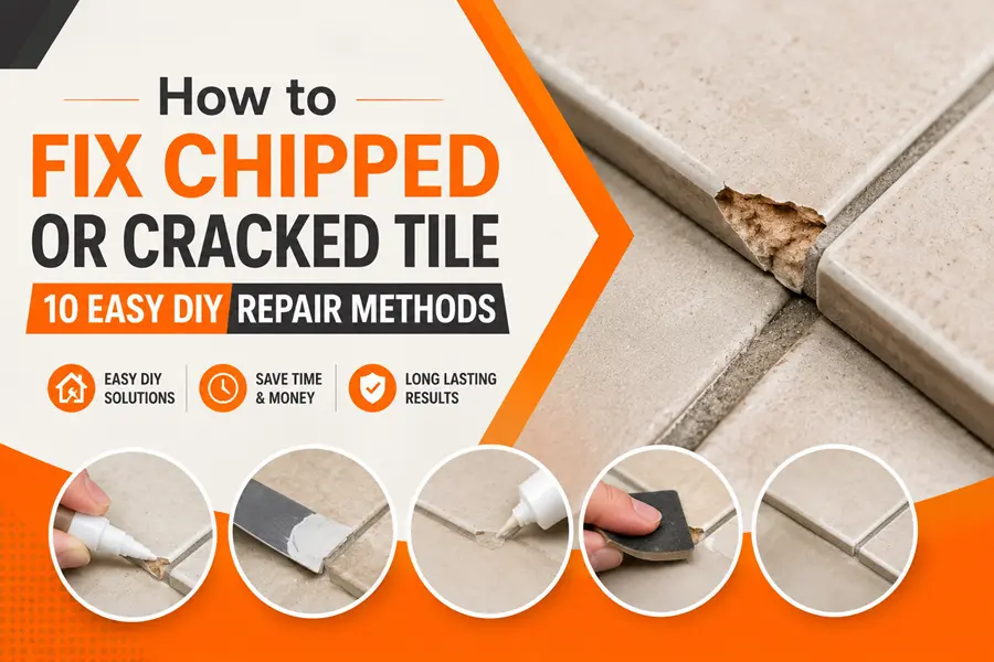 How to Fix Chipped or Cracked Tile