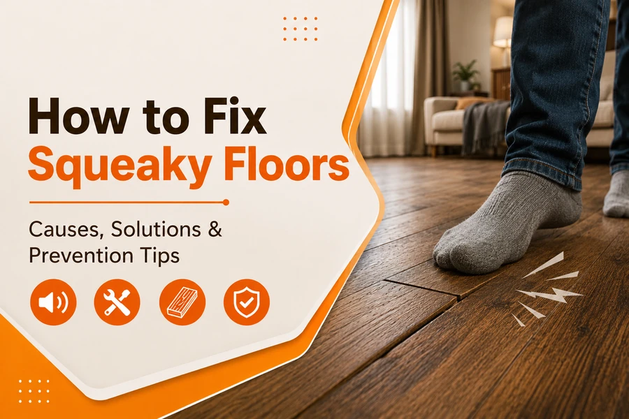 How to Fix Squeaky Floors