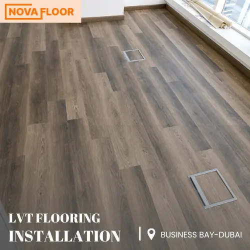 LVT Flooring Installation at Business Bay-Dubai