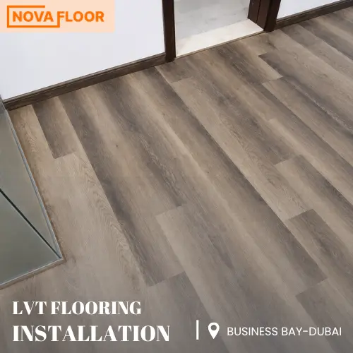 LVT Flooring Installation at Unit 1510, Al Manara Tower, Business Bay