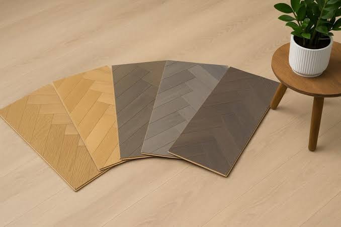 LVT Herringbone flooring