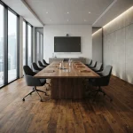 Long-lasting Rustic Amber Oak Laminate Flooring