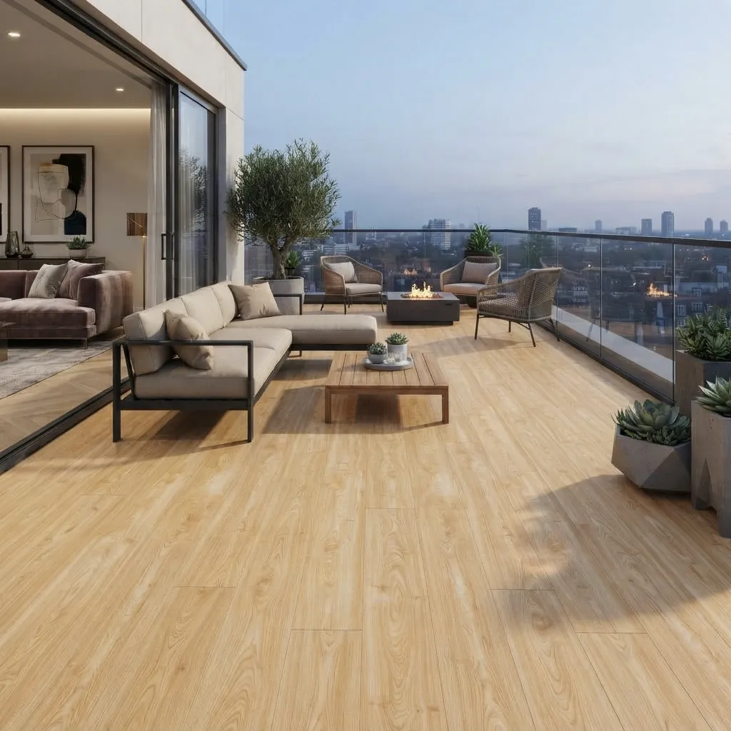 Maple Wood Effect Laminate Flooring