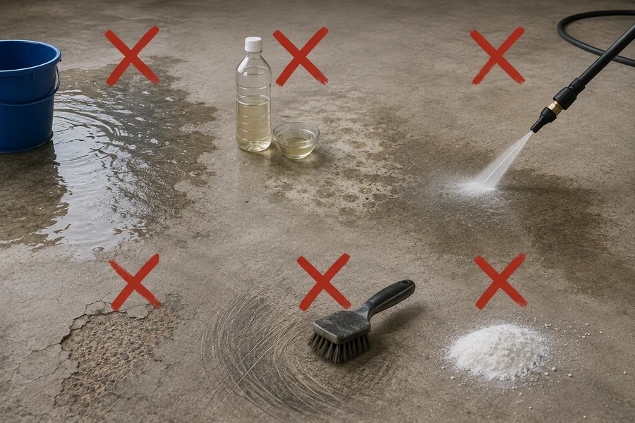 Mistakes That Damage Concrete Floors