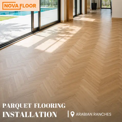 Parquet-Flooring-installation-at-Arabian-Ranches-3-Dubai-UAE
