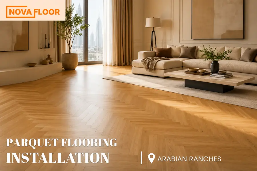 Parquet-Flooring-installation-at-Villa-165-Kaya-Community-Arabian-Ranches-3