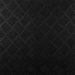 Performance-Lock Checkered Rubber Floor