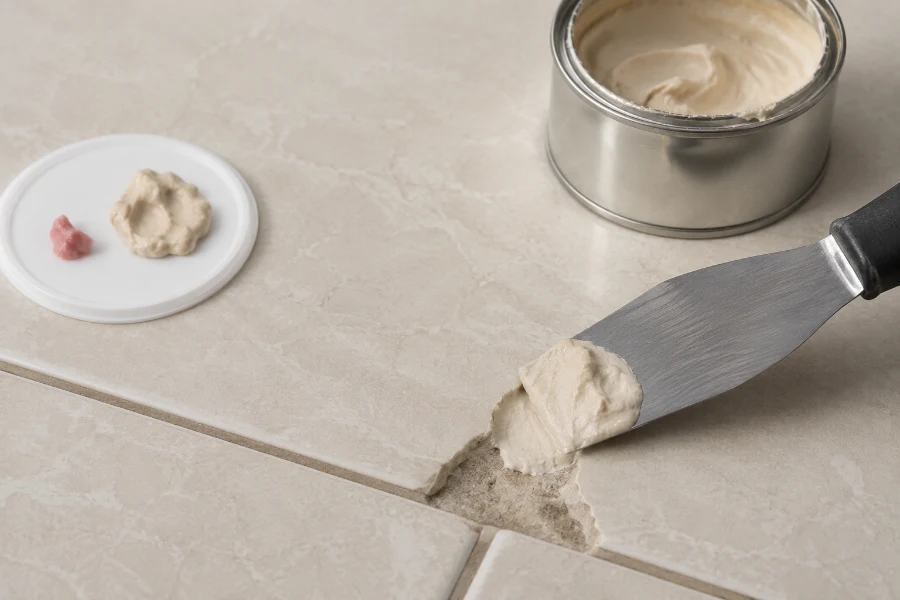 Polyester Filler for Deep Chips
