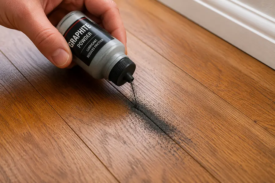 Powdered Graphite or Talcum Powder Lubrication Method