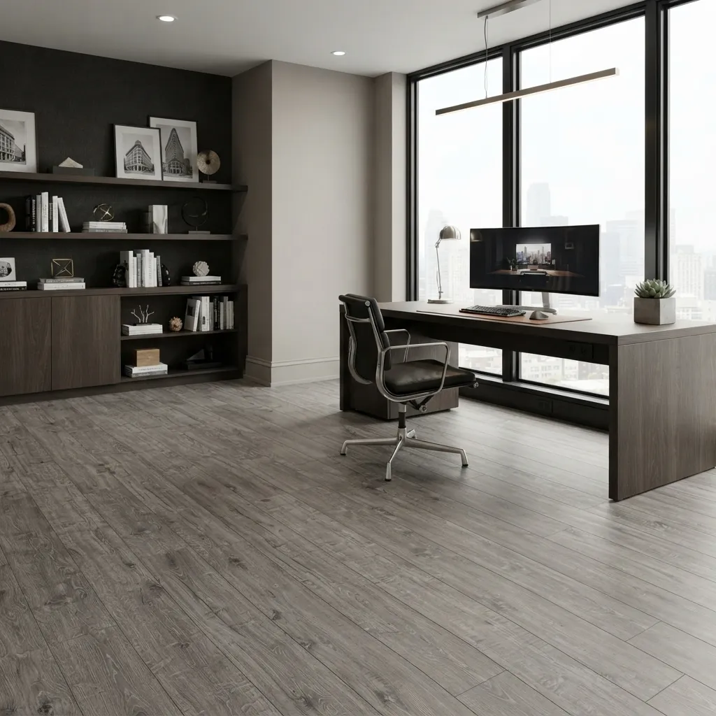 Premium Grey Oak Laminate Flooring