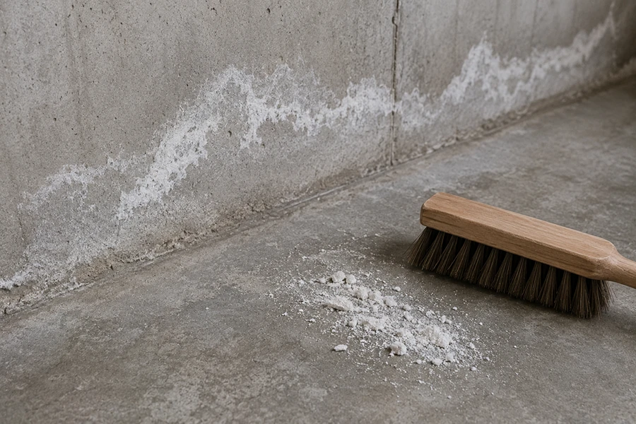 Removing efflorescence