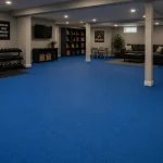 (Rubber Tile Lock Blue 20mm) ZS