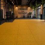 (Rubber Tile Lock Yellow 20mm) ZS