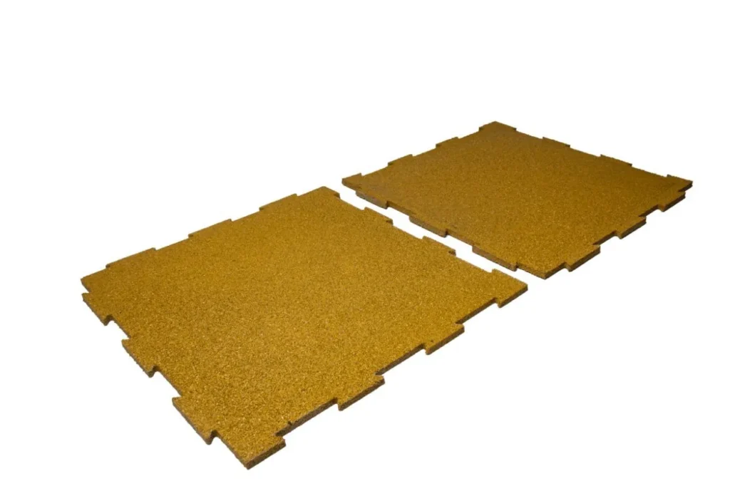 (Rubber Tile Lock Yellow 20mm) ZS