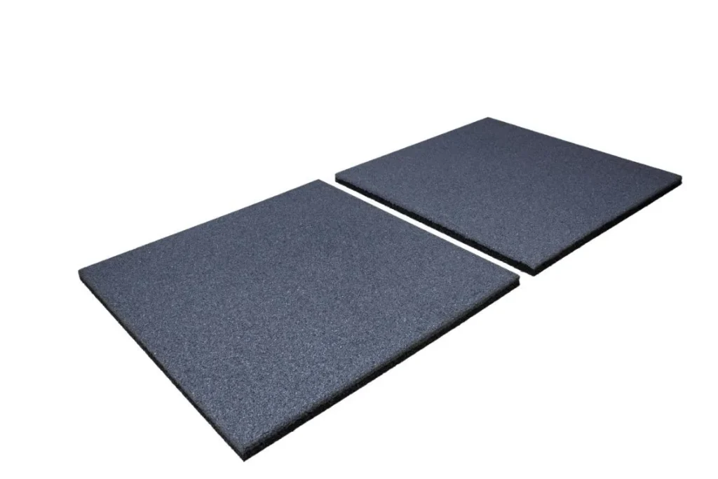 ( Rubber Tile Plain Grey 20mm) ZS