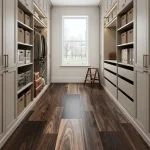 Rustic Brown Premium Vinyl Flooring