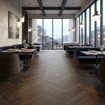 Spanish Oak SPC Herringbone SPC Flooring