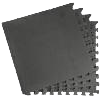 Square rubber flooring
