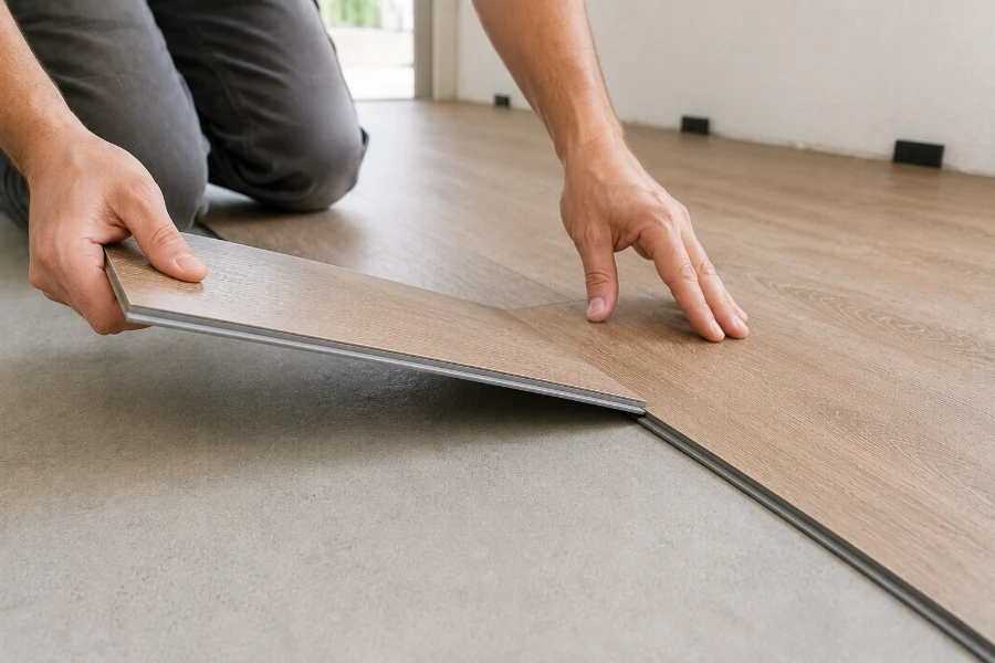 Step 3 Fit the planks