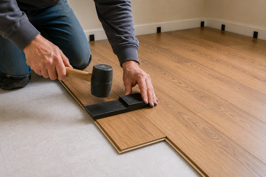 Step 5 Install the Laminate Flooring