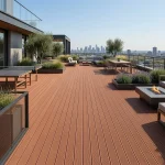 Terracotta Red Deck Boards