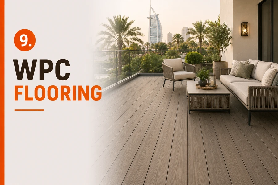 WPC Flooring tiles for outdoor purpose