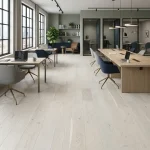14 mm Arctic Pearl Oak Flooring