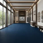20mm Blue Plain Rubber Tiles
