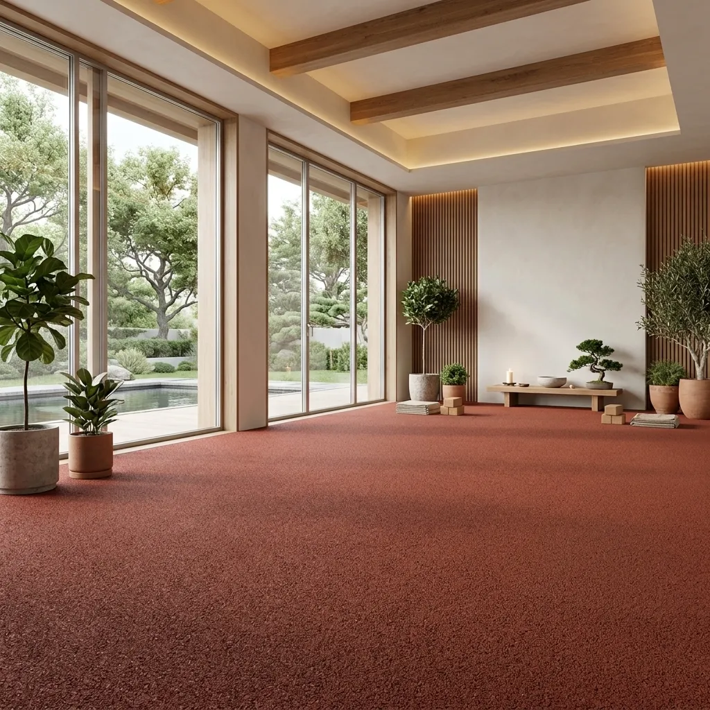 20mm Plain Rubber Tiles