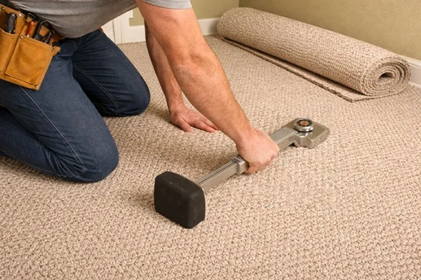 Bedroom Carpets installation