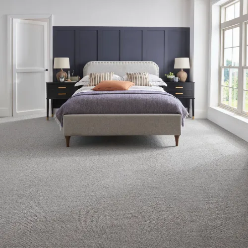 Black Grey bedroom carpet 2
