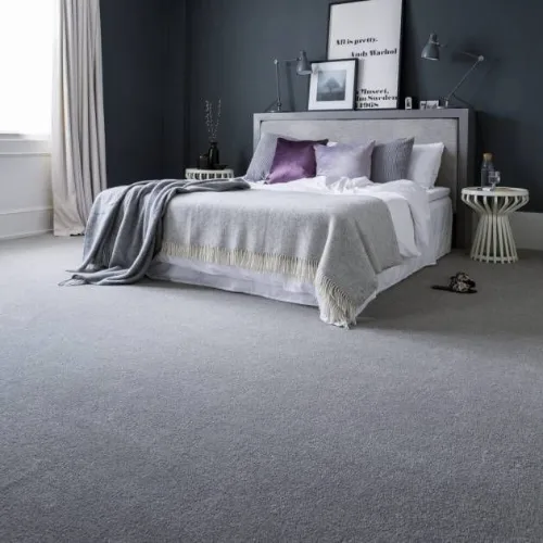 Black Grey bedroom carpet