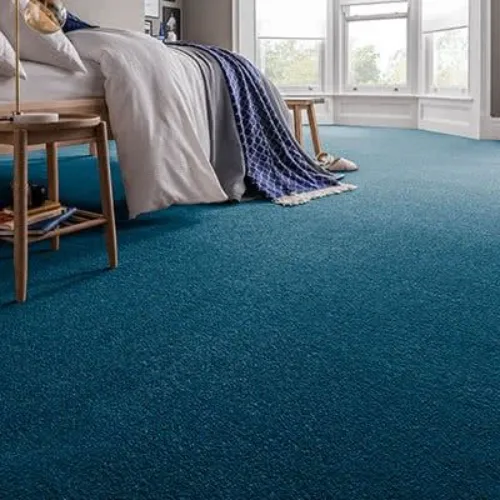 Blue carpet