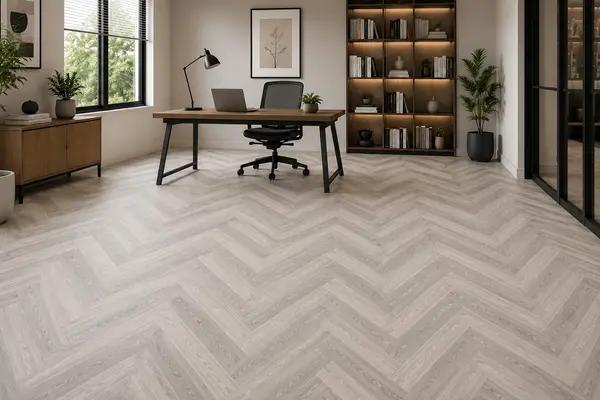 Chevron SPC Flooring