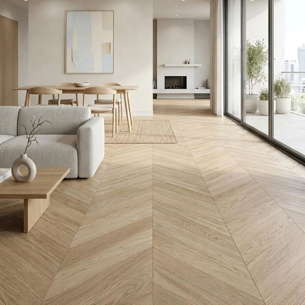 Chevron Solid Wood Flooring